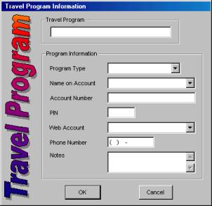 Web Accounts Plus Travel Program Information